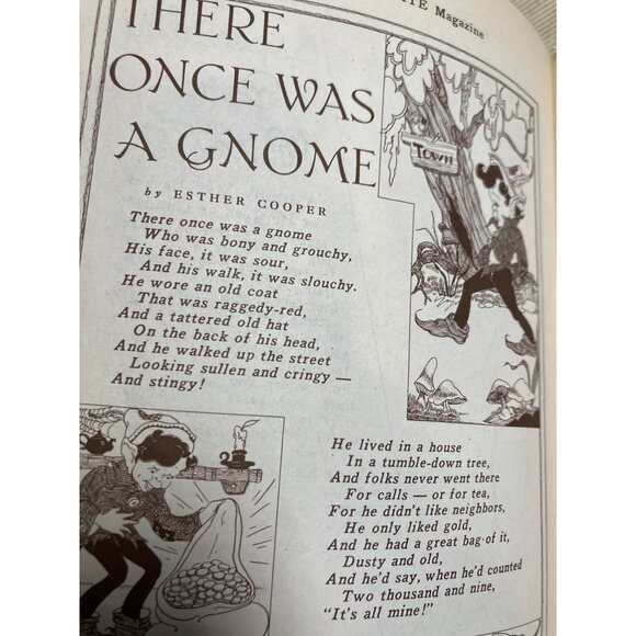 Childrens Play Mate Magazine May 1940 Featuring Stories Rhymes & Puzzles - Picture 13 of 16